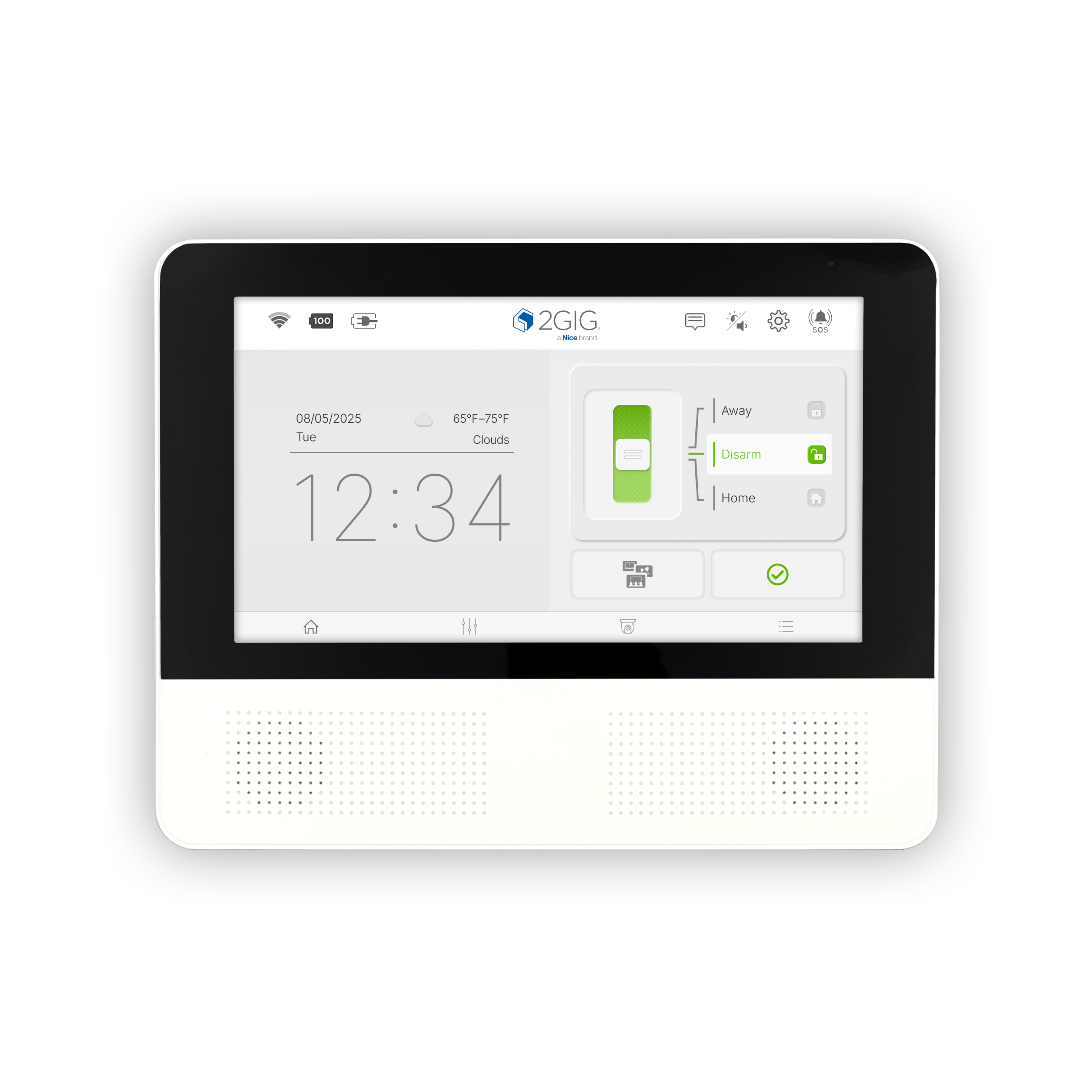 2GIG GC Touch security panel